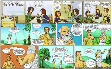 Texto As Tres Peneiras De Socrates