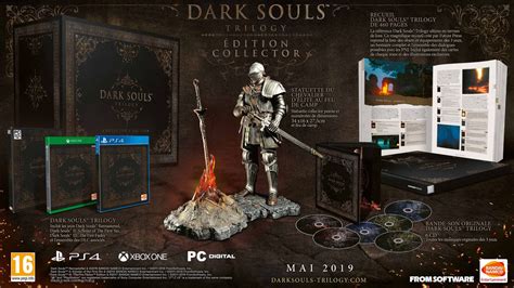 Edition Collector De Dark Souls Trilogy 49999 € Steelbook Edition