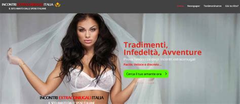 Incontri Extraconiugali Italia Recensione Completa Siti Di Incontro Italia