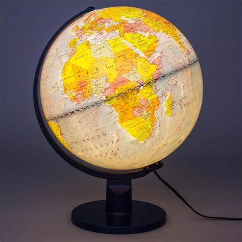 Dainty Globes Waypoint Geographic Scout Ii Illuminated 12 In Desktop