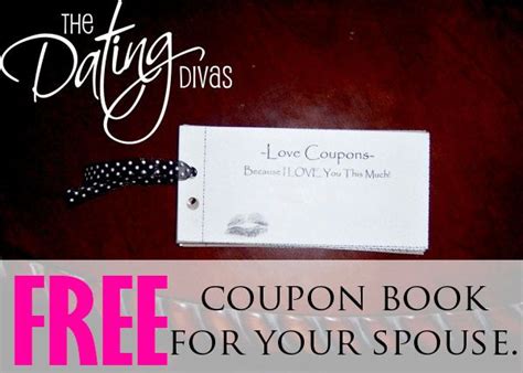 Many dating websites allow you to create a profile for free. Coupon Booklet - Amazing Homemade Coupon Booklet with ...