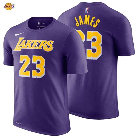 Frequent special offers and discounts up to 70% off for all products! LeBron James Los Angeles Lakers Nike T-Shirt 2018/19 Icon ...