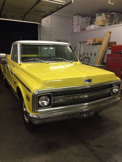 1969 Chevy C20 Pickup Camper Special Longhorn C10c20 For Sale Photos