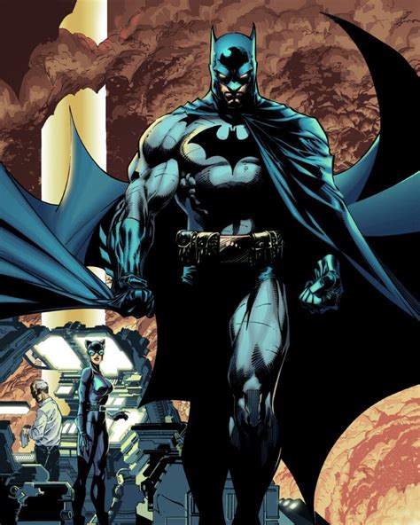 One Of My Favorite Iconic Images Of Batman By The Great Jim Lee Learn