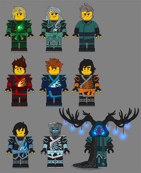 Speedy On Twitter Have Some Gicharacter Designs For My Fake Ninjago