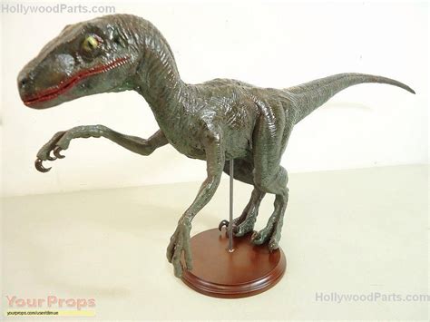 Jurassic Park Stan Winston Production Velociraptor Maquette Original Prod Material