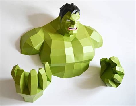 12 Papercraft Hulk My Paper Crafts