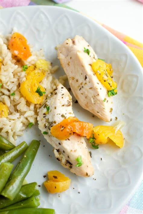 Place the onion carrot and parsley around chicken pieces. Crockpot Apricot Chicken Recipe | Healthy Ideas for Kids