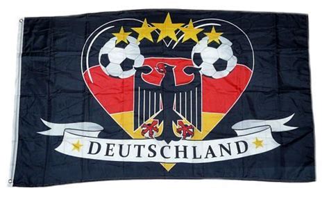 Fussball wm 2018 russland fanartikel deutschland autofahne fahne flagge wimpel. Fahne / Flagge Deutschland Fußball 14 | Fanfahnen | Fun ...