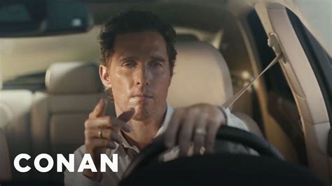 Matthew Mcconaugheys New Lincoln Ad Conan On Tbs Youtube