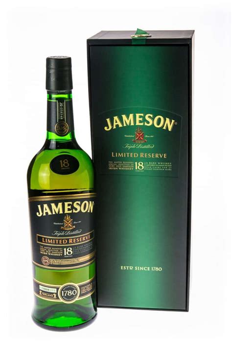Jameson 18 Years Limited Reserve Irish Whiskey 40 Vol 07l Drink