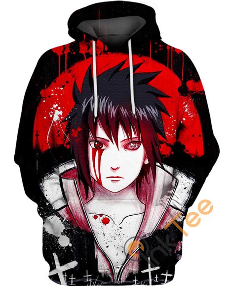 Sasuke Uchiha The Blood Eyes Amazon Best Selling Hoodie 3d Inktee Store