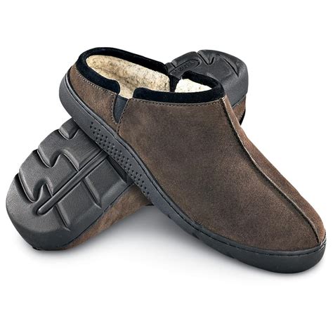 A wide variety of hush puppy slippers options are available to you Men's Hush Puppies® Tyler Slippers, Dark Gray - 129380, Slippers at Sportsman's Guide