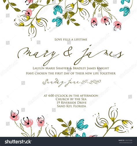 Download in under 30 seconds. Invitation Wedding Card Abstract Floral Background Stock ...