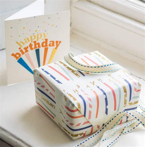 Birthday Candle T Wrap Set By Hello Lovely