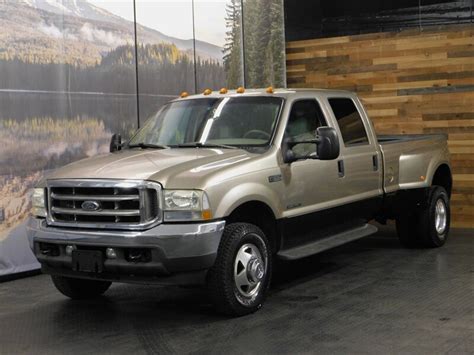 2003 Ford F 350 Lariat Crew Cab 4x4 73l Diesel Dually Clean