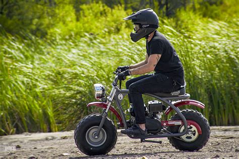 Cheap thrills: Racing custom Coleman mini bikes with Icon | Bike EXIF