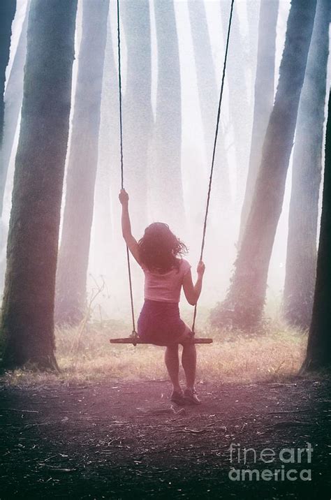 Girl In Swing Photograph By Carlos Caetano Fine Art America