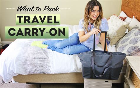 What To Pack Carry On Luggage Packing And Prep