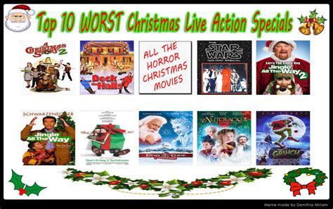 Top 10 Worst Christmas Live Action Specials By Kouliousis On Deviantart