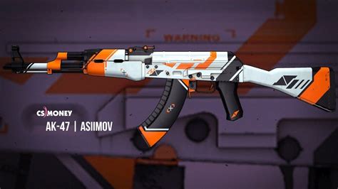 Orange and yellow borders indicate that the particular weapon can be obtained with this finish in stattrak™ and souvenir qualities, respectively. CS:GO | AK-47 - Asiimov - YouTube