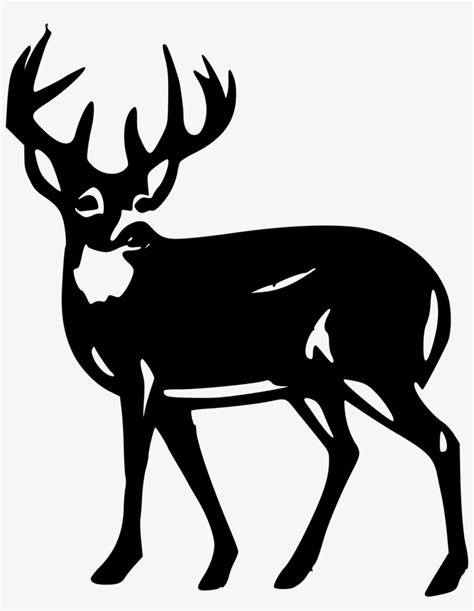 Try to search more transparent images related to deer hunting png |. Library of free black and white black and white library ...