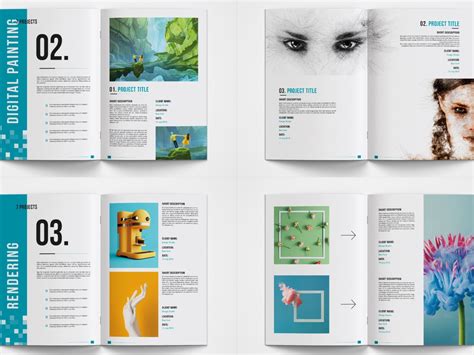 Graphic Design Portfolio Template By Brochure Design On Dribbble