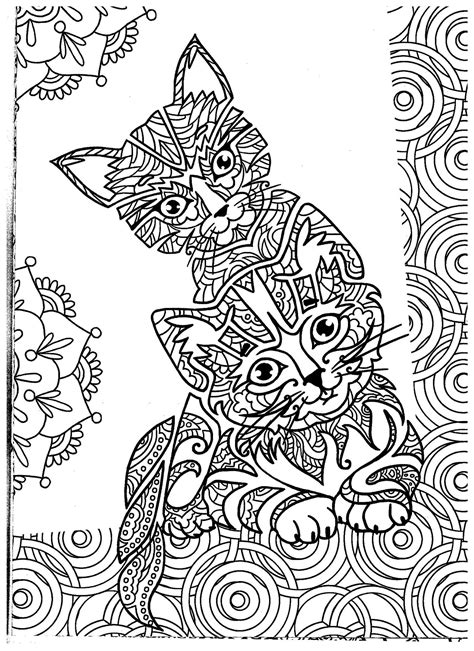 Dessin a imprimer mandala chat inspirant photos coloriage. Mandala Chat à Imprimer - Coloriage Gratuit Imprimer