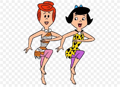 Wilma Flintstone Betty Rubble Fred Flintstone Pebbles Flinstone Barney Rubble Png 600x600px