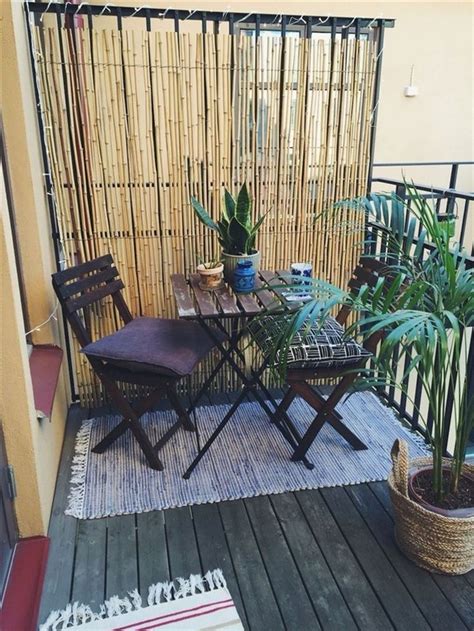 Bamboo Fence Ideas For Balcony Privacy