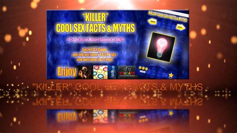 Killercool Sex Facts And Myths Youtube