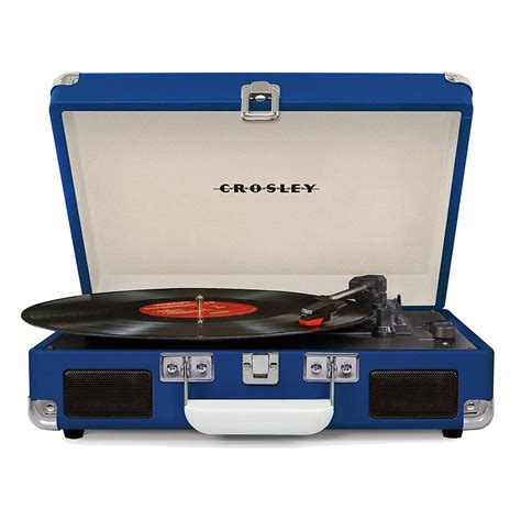 Crosley Cruiser Deluxe Portable 3 Speed Bluetooth Record Player