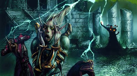 X Blizzard Warlock World Of Warcraft Insanity Trading Card