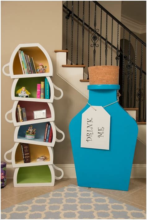 Alice's adventures in wonderland, or more commonly known as alice in wonderland is a novel written by lewis carroll that is beloved for its literary nonsense genre. 10 Quirky and Cool Bookcase Design Ideas