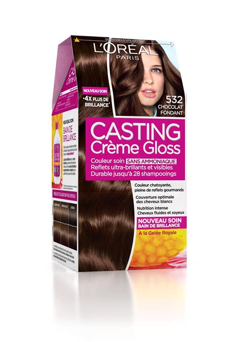 Tintura creme casting creme gloss l'oréal chocolate glacê 415 kit. Casting Crème Gloss - 532 Chocolat Fondant, L'Oréal Paris ...