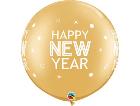 Happy New Year Balloon Happy New Year Balloons Pk Of 2 Etsy