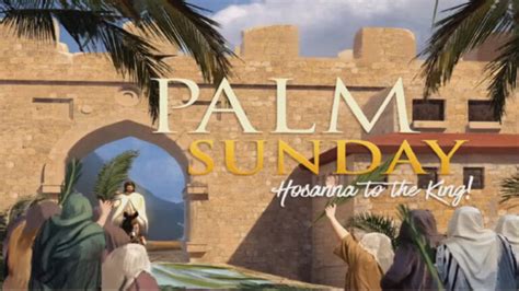 Who Is He Palm Sunday Homily One Glory Of God Anglican Church