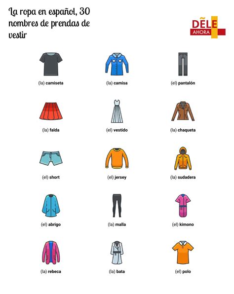 Vestuario Com 4 Letras