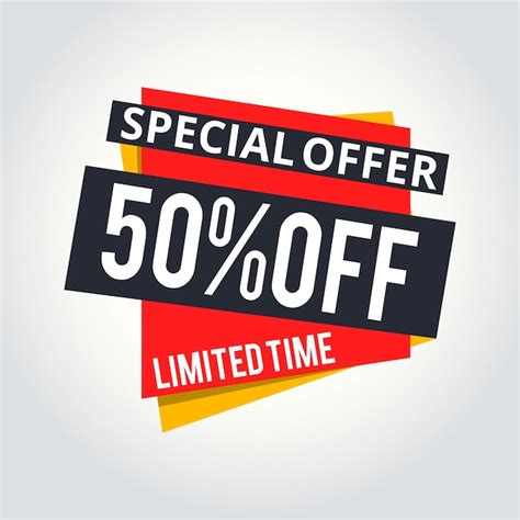 Premium Vector Super Sale And Special Offer 50 Off Vector