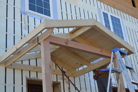 It functions as the passageway for everyone who although conventionally assigned a. Gable Roof Over Entry Door | Porch design, House with ...