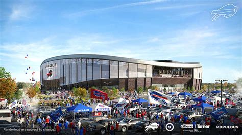 Usa Bills Show More Renderings Of The Planned Stadium