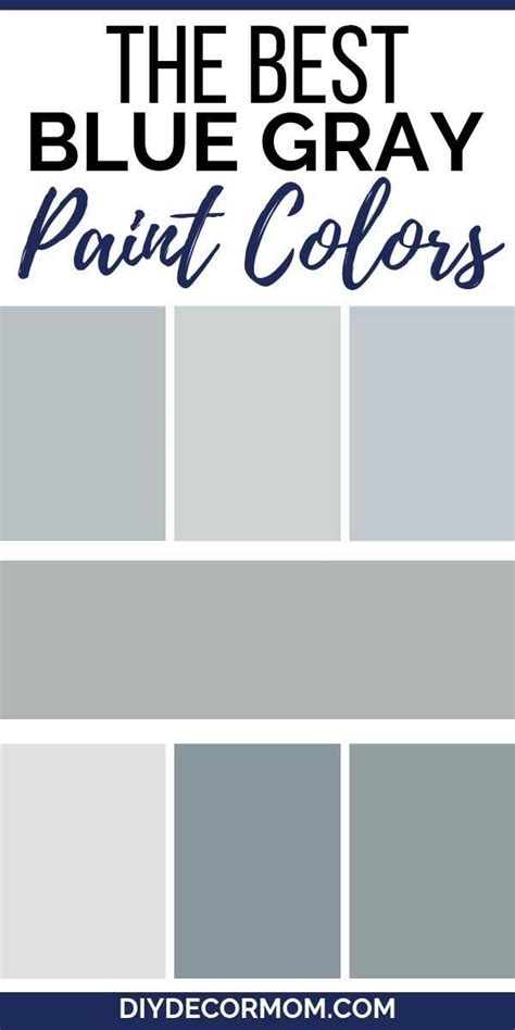 Most Popular Blue Gray Paint Colors 25 Benjamin Moore Sherwin