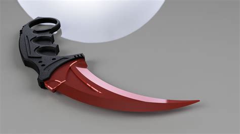Karambit Knife 3d Print Model Cgtrader