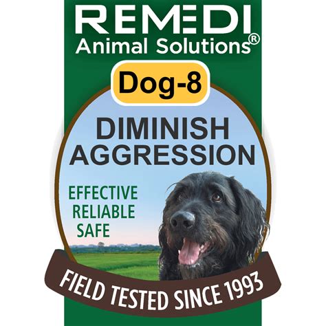 Diminish Aggression Dog Spritz Dog 8 Remedi Animal Solution