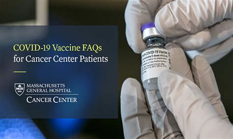Covid 19 Vaccine Faqs And Guidance For Mass General Cancer Center Patients