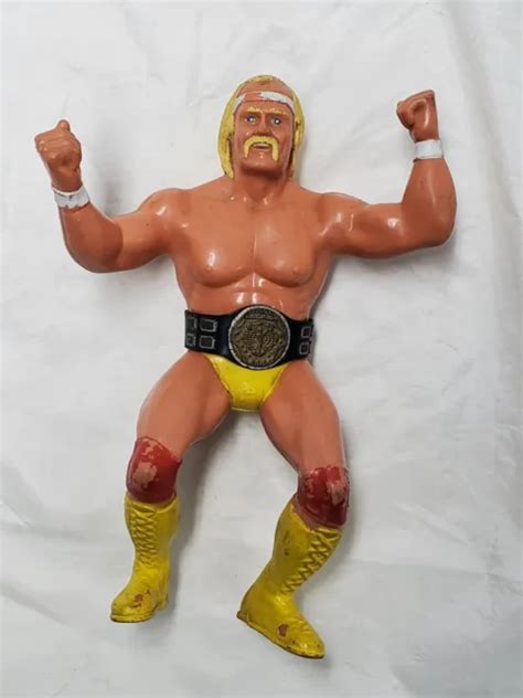Vintage Ljn Hulk Hogan And Championship Belt Figure Titan 1984 Wwf Wrestler 23 25 Picclick