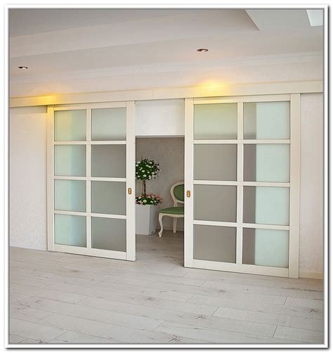 Sliding closet doors are available in many styles. French doors interior sliding | Hawk Haven