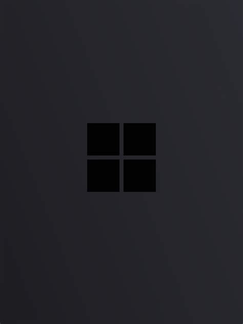 1536x2048 Windows 10 Logo Minimal Dark 1536x2048 Resolution Wallpaper