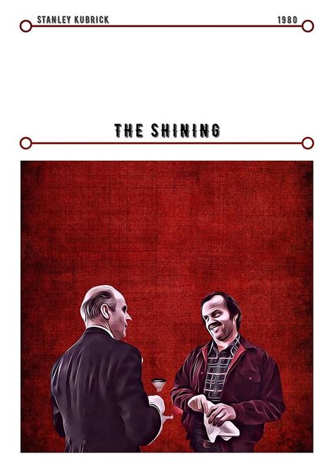 The Shining Movie Poster 4 Poster Digital Art By Joshua Williams Fine