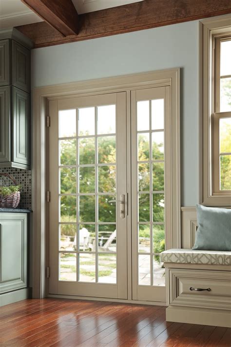 Tuscany Series Single Pane In Swing Patio Door With Sidelight And